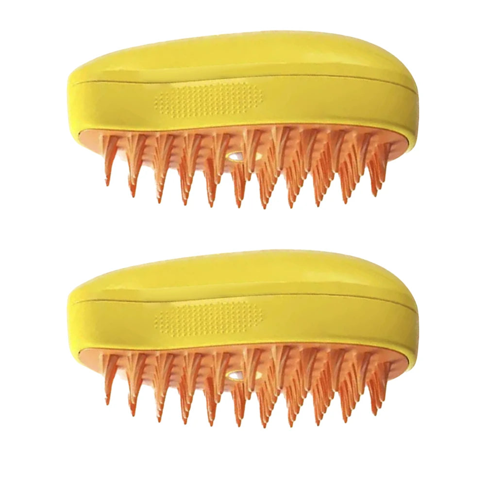 3-in-1 Electric Pet Steam Grooming Brush