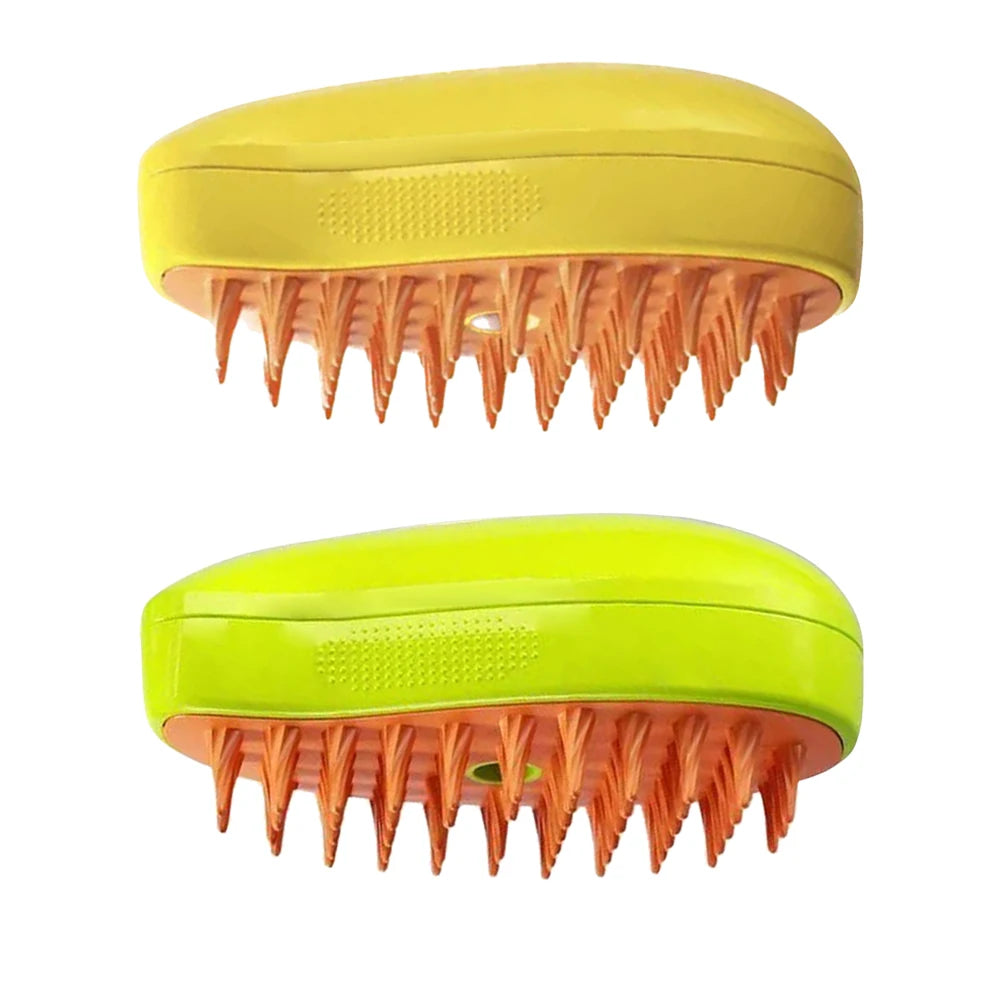 3-in-1 Electric Pet Steam Grooming Brush