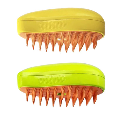 3-in-1 Electric Pet Steam Grooming Brush